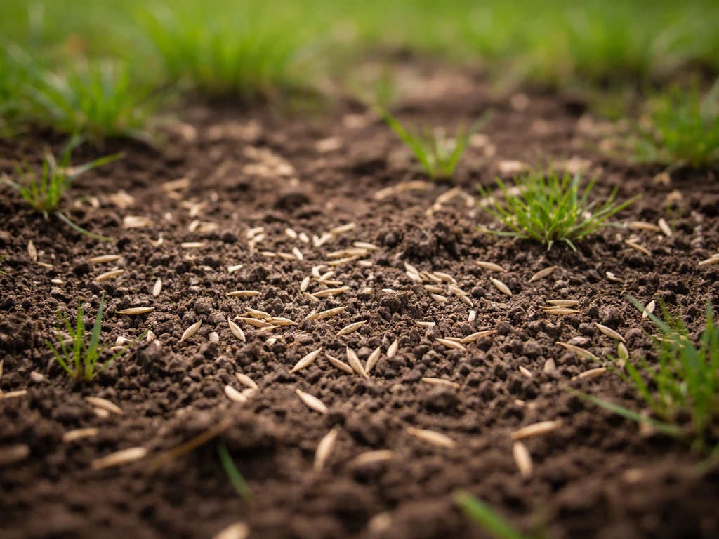 Graine de gazon en surface : diagnostic et solutions rapides