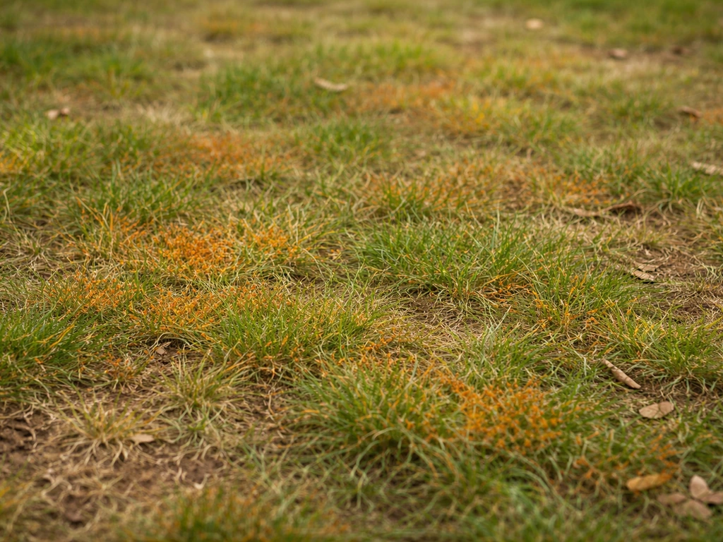 Herbe gazon rustique : traiter la rouille et prévenir le retour