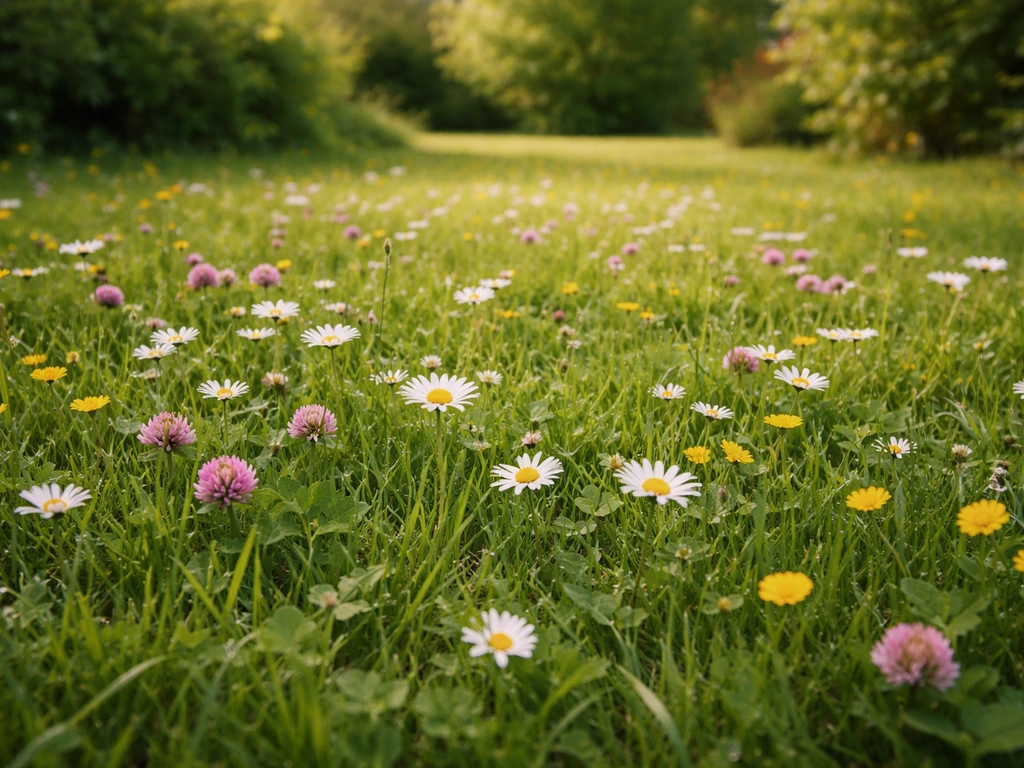 Composition gazon fleuri : ce qu’il contient et comment choisir