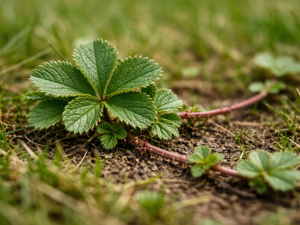 Potentille rampante dans le gazon : diagnostic et traitement